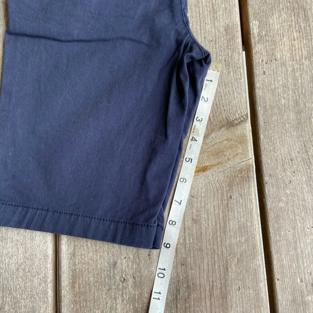 Old Navy Girls Shorts Sz 14 Classic Rise Navy Blue Uniform Adjustable‎ Waist NEW